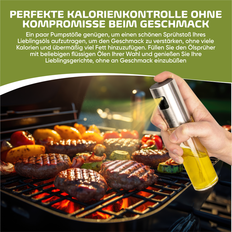Ölsprüher – Fein dosieren, fettarm genießen