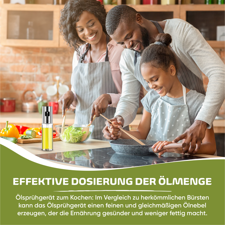 Ölsprüher – Fein dosieren, fettarm genießen
