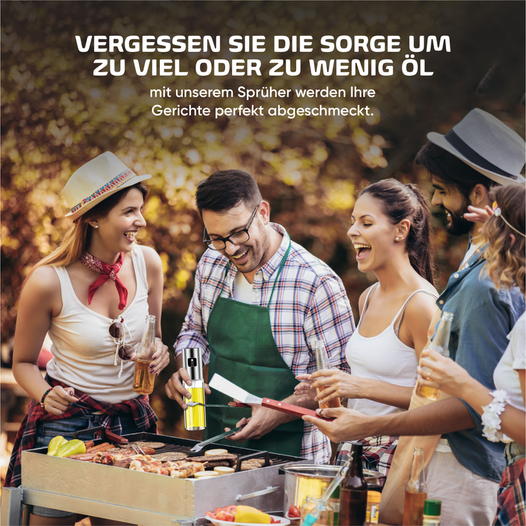 Ölsprüher – Fein dosieren, fettarm genießen