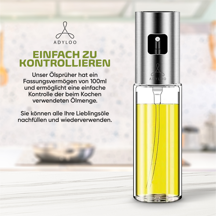 Ölsprüher – Fein dosieren, fettarm genießen