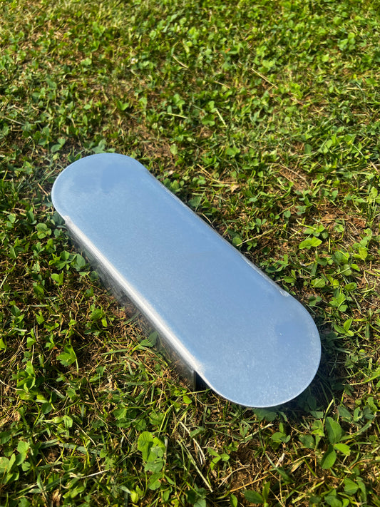 Rasenkantemetall Edelstahl geschliffen 25cm