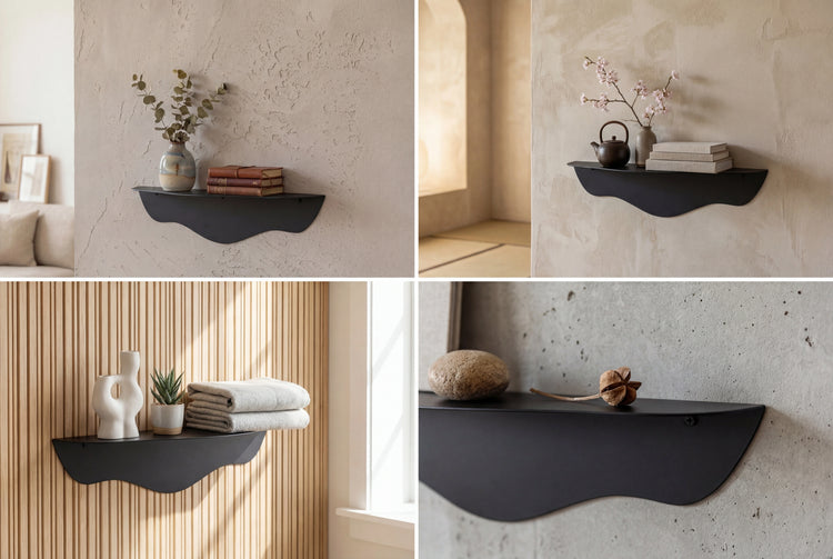 Marello - Wandregal aus Stahl