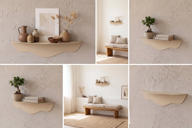 Marello - Wandregal aus Stahl