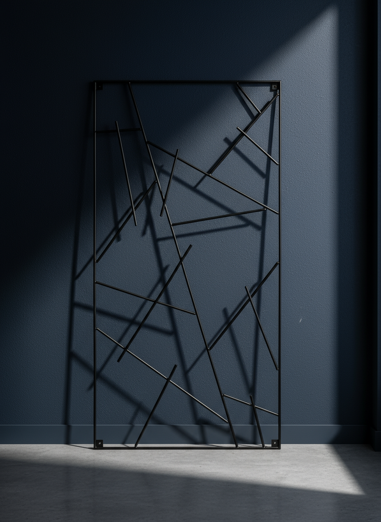 Micado - Wandgarderobe aus Stahl