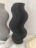 Moderne 3D-Druck Vase im Wave-Design | Minimalistisch