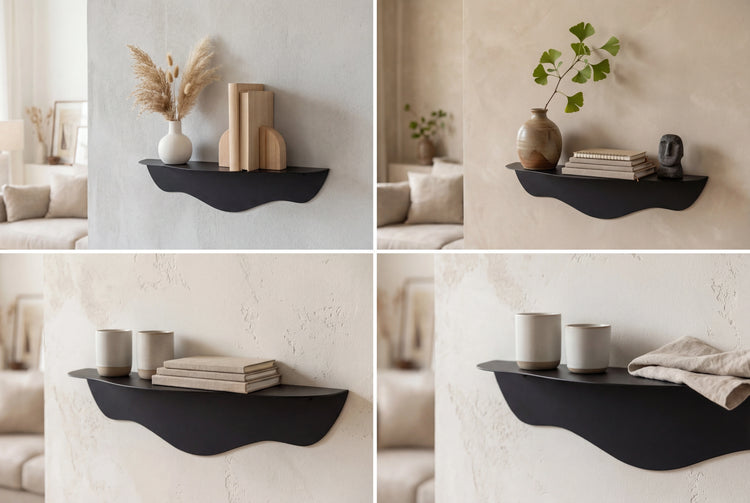 Marello - Wandregal aus Stahl