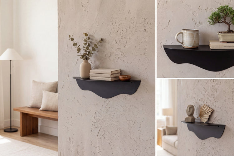 Marello - Wandregal aus Stahl