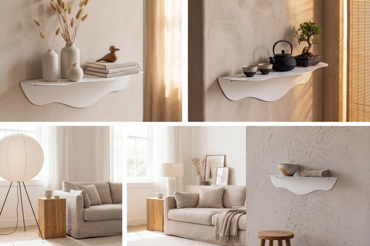 Marello - Wandregal aus Stahl