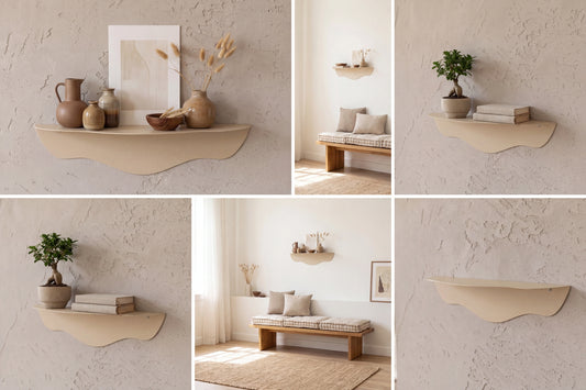 Marello - Wandregal aus Stahl