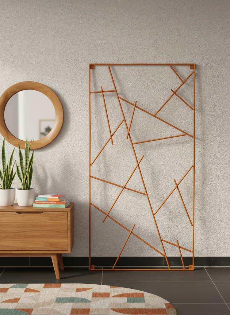 Micado - Wandgarderobe aus Stahl