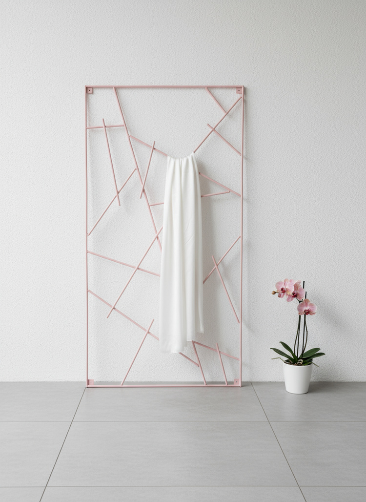 Micado - Wandgarderobe aus Stahl