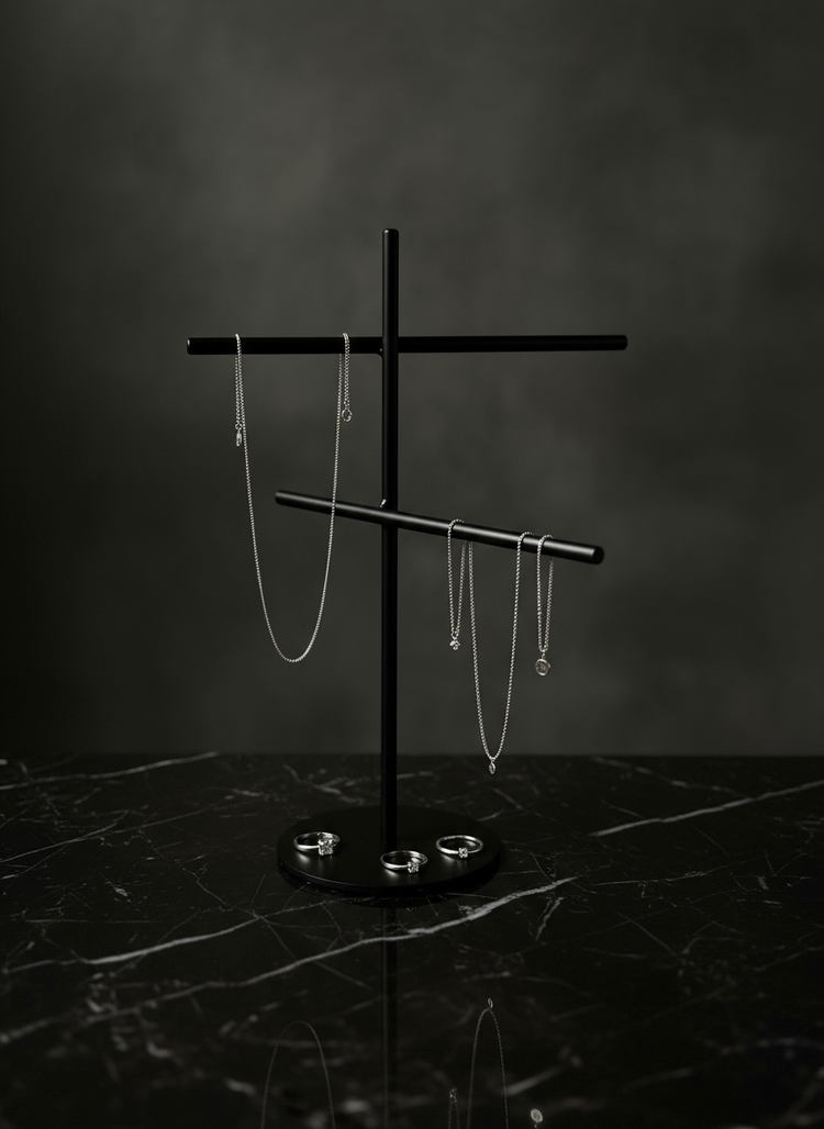 Tiara - Schmuckständer aus Stahl