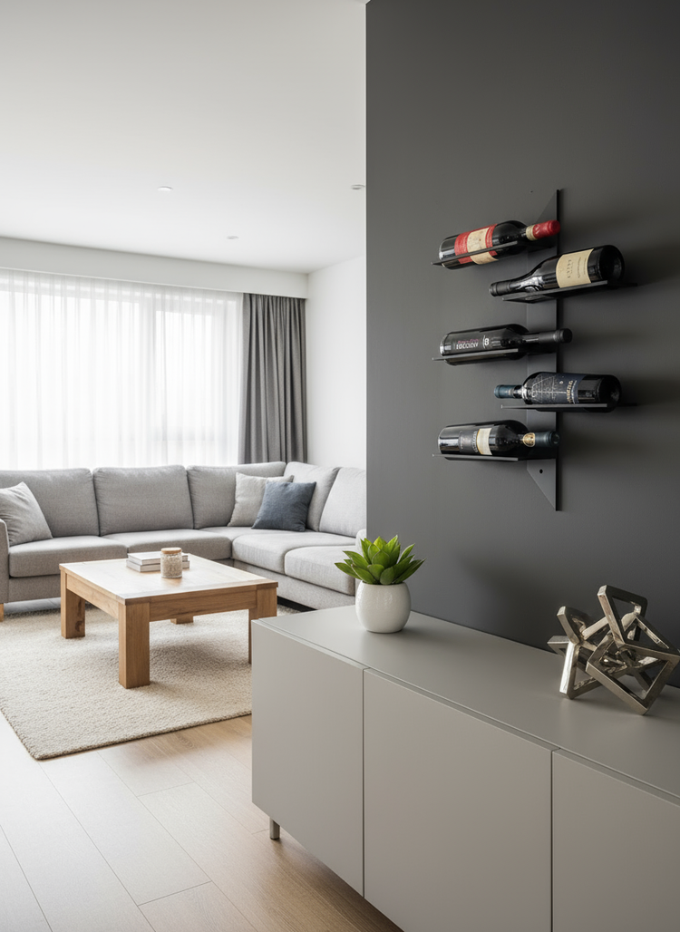 Cantinetta – Minimalistisches Weinregal